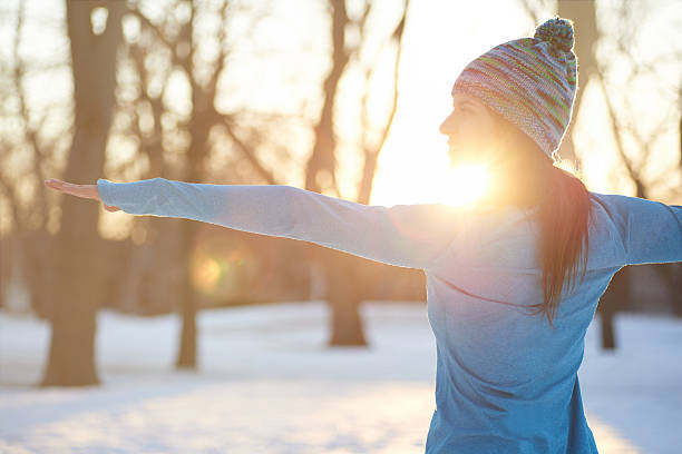 poses de ioga de inverno